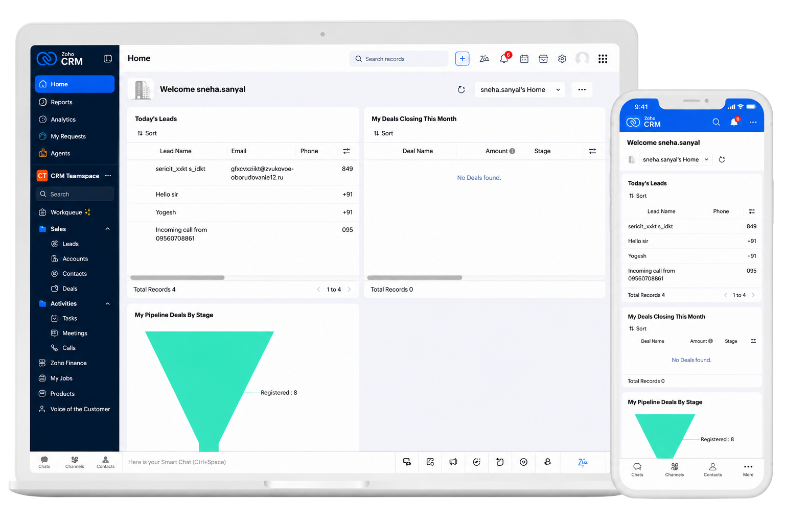 Zoho CRM Implementation