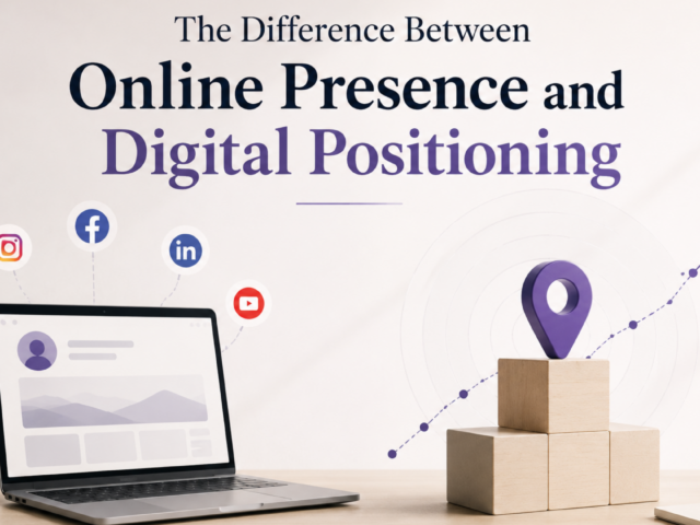 The Difference Between Online Presence and Digital Positioning