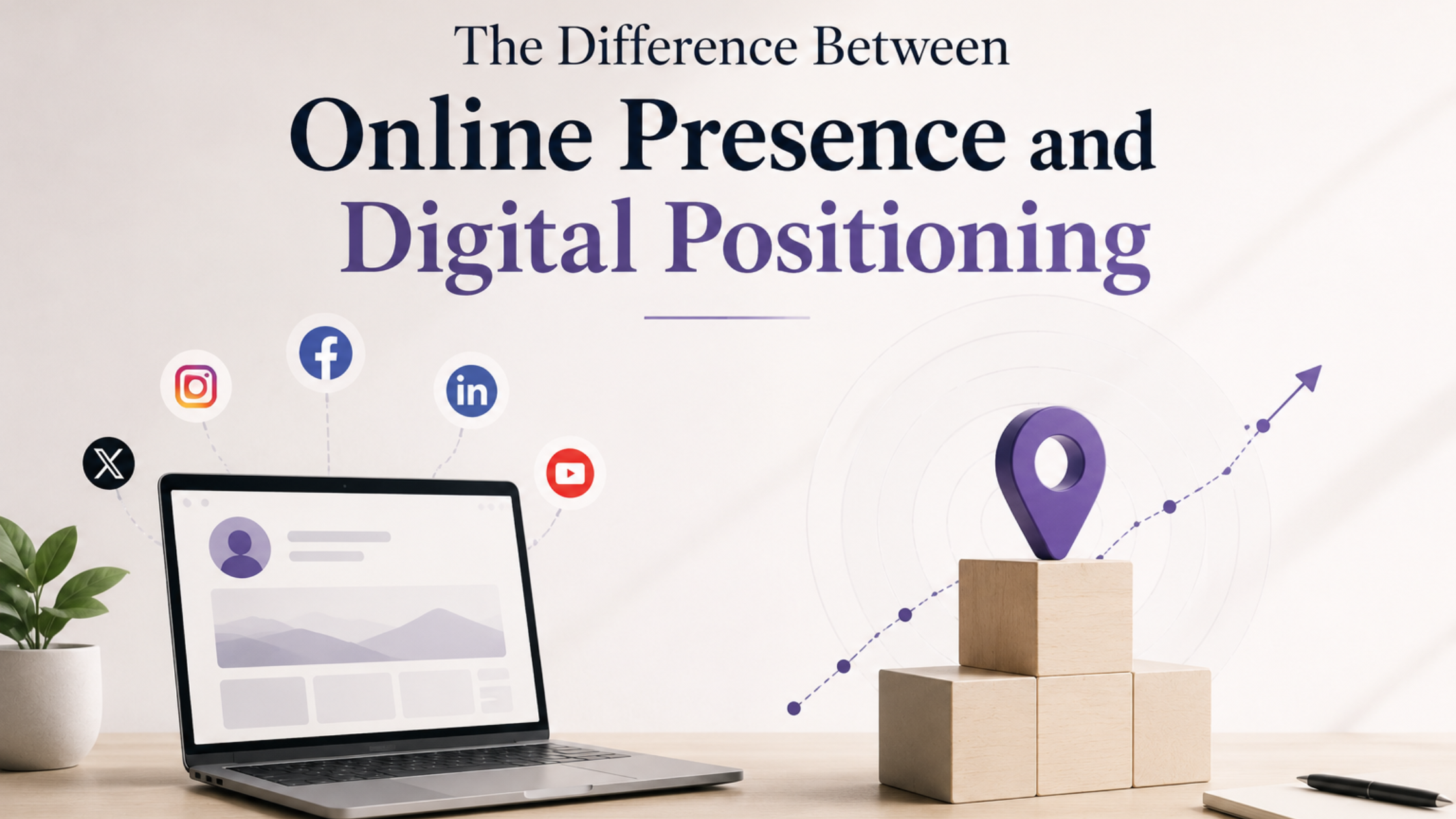 The Difference Between Online Presence and Digital Positioning
