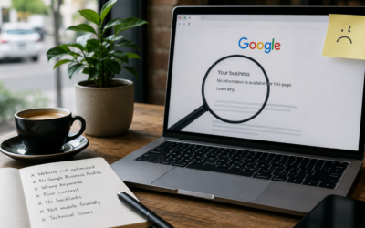 Why Isn’t My Business Showing Up on Google? The Most Common SEO Mistakes