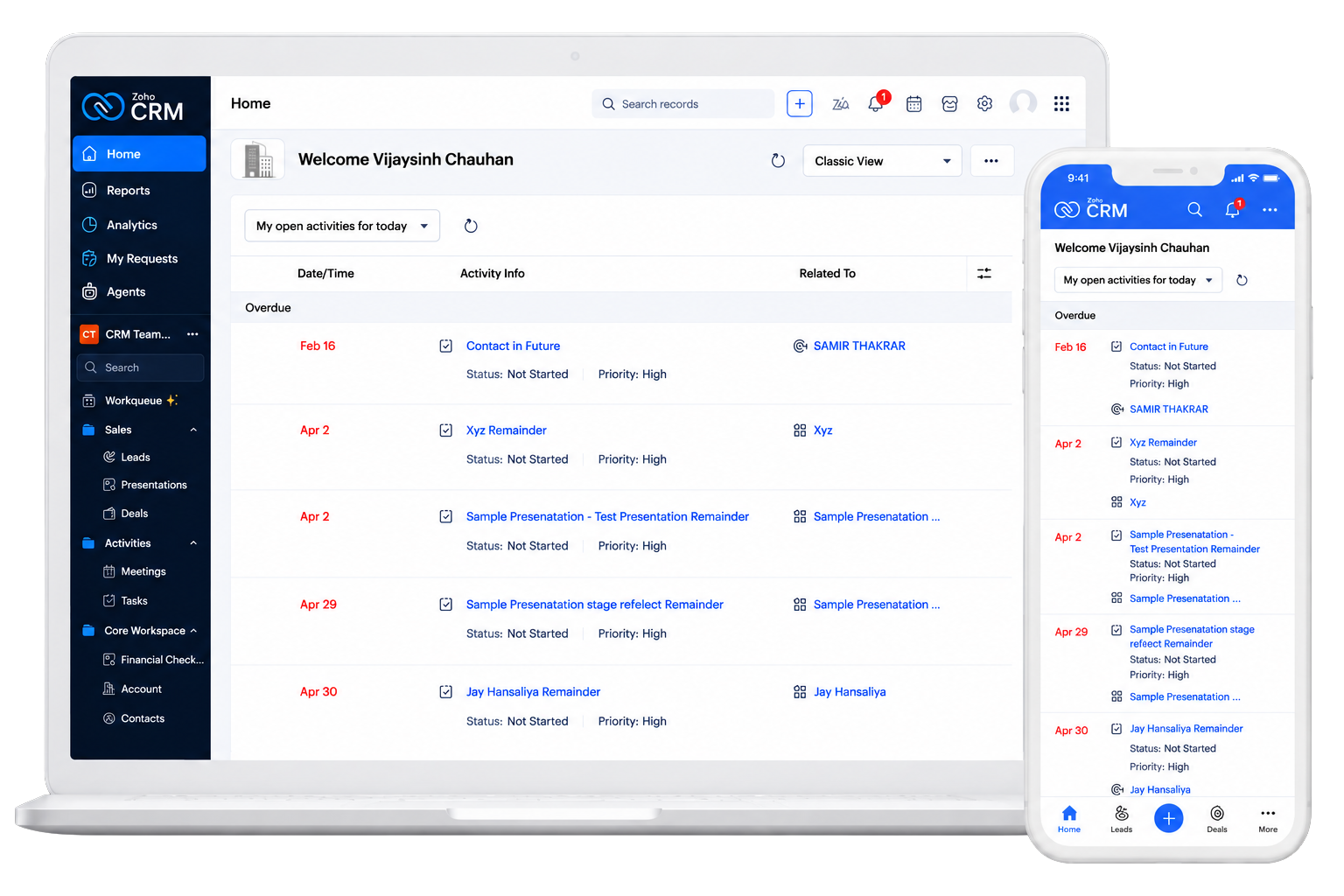 Financial Advisory CRM System